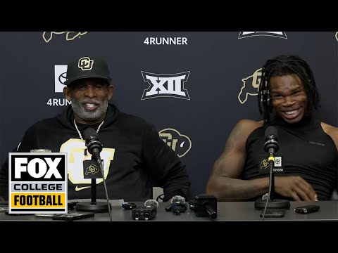 Postgame Interview: Deion Sanders and Travis Hunter after Colorado&#039;s OVERTIME WIN vs. Baylor