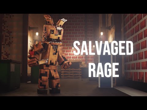 &quot;Salvaged Rage&quot; | FNAF Minecraft Music Video (Song by TryHardNinja) [Insanity Part 3]