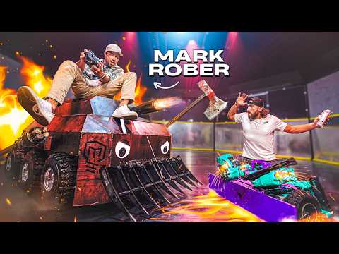 Dude Perfect vs Mark Rober: Battle Bots