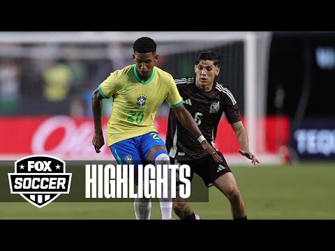 Mexico vs. Brazil Highlights | International Friendly