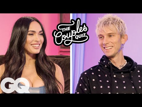 Megan Fox &amp; Machine Gun Kelly Take a Couples Quiz | GQ