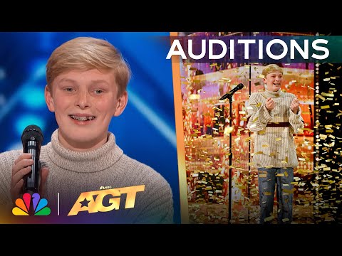 Reid Wilson Receives The GOLDEN BUZZER For &quot;You Don&#039;t Own Me&quot; | Auditions | AGT 2024