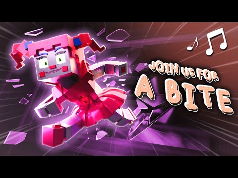 &quot;JOIN US FOR A BITE&quot; 🎵 FNAF Minecraft Music Video 🎵