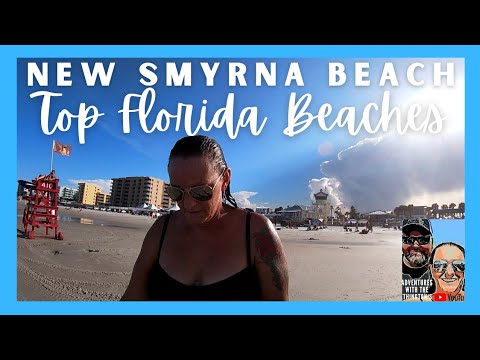 NEW SMYRNA BEACH FLAGLER AVE/ TOP FLORIDA BEACH WALKING TOUR AND REVIEW