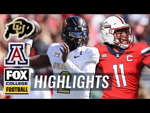 Colorado Buffaloes vs. Arizona Wildcats Highlights | FOX College Football